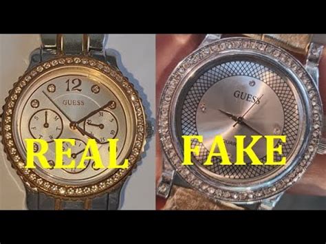 how to spot a fake guess watch|how to check for watches.